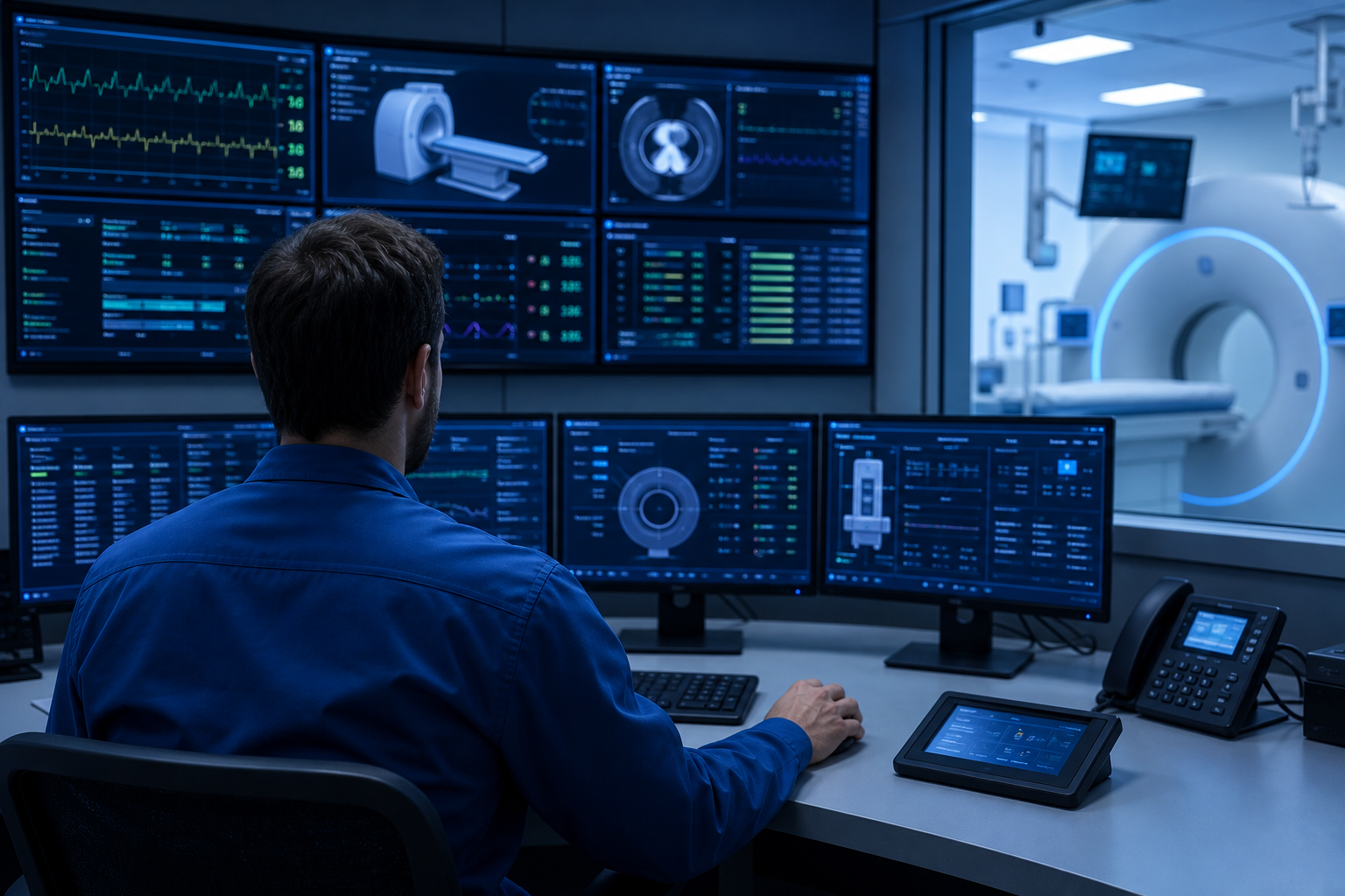 Technischer Service – Fernüberwachung medizinischer Geräte